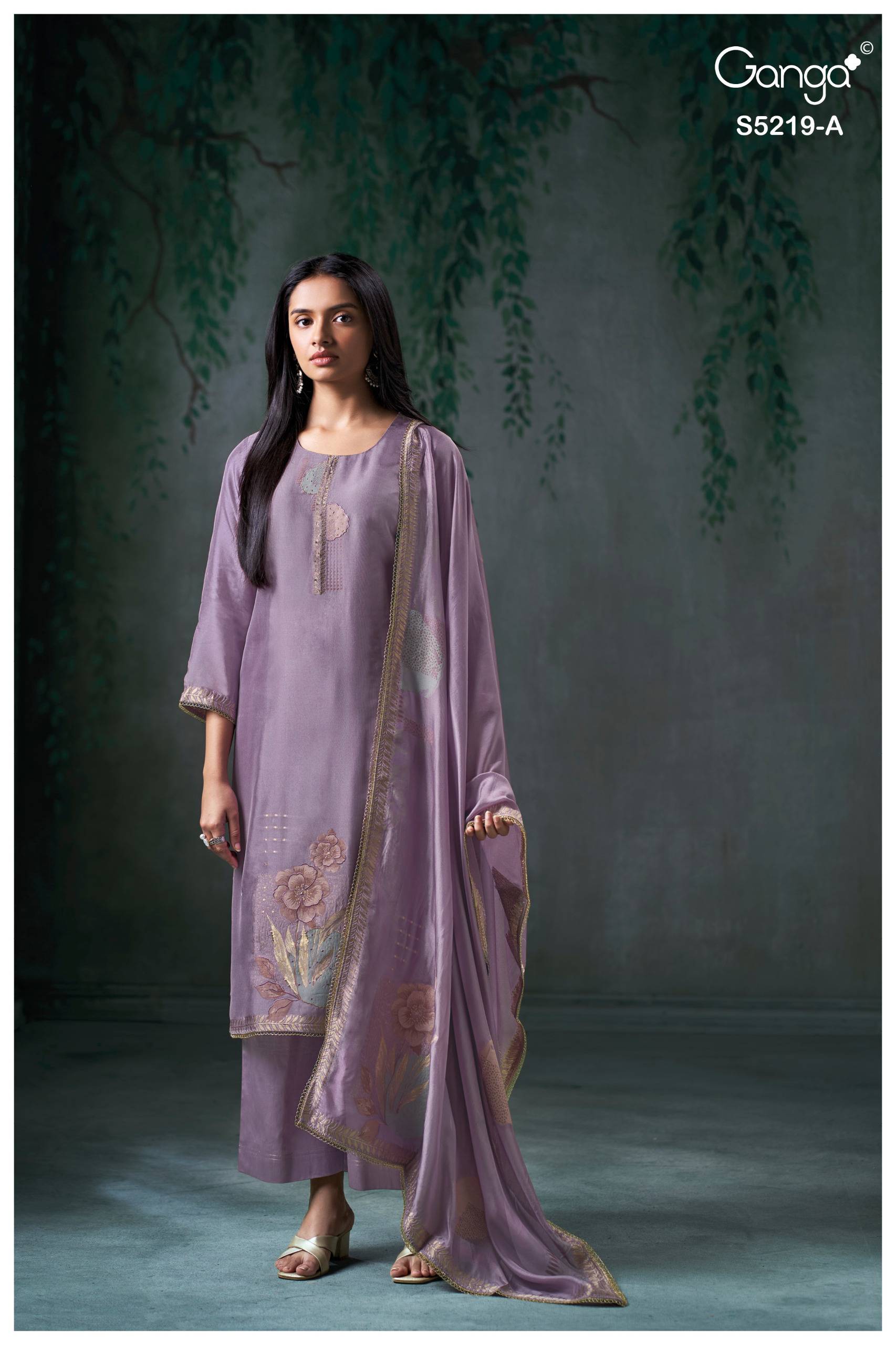 JEESHKA 5219 SERIES BY GANGAFASHION Stylish Beautiful Colourful VISCOSE JACOUARD Dresses At Wholesale Price